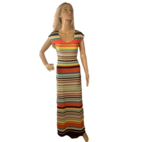 CHARLOTTE Russe Multicolor Sleeveless Dress size Medium - Picture 1 of 5
